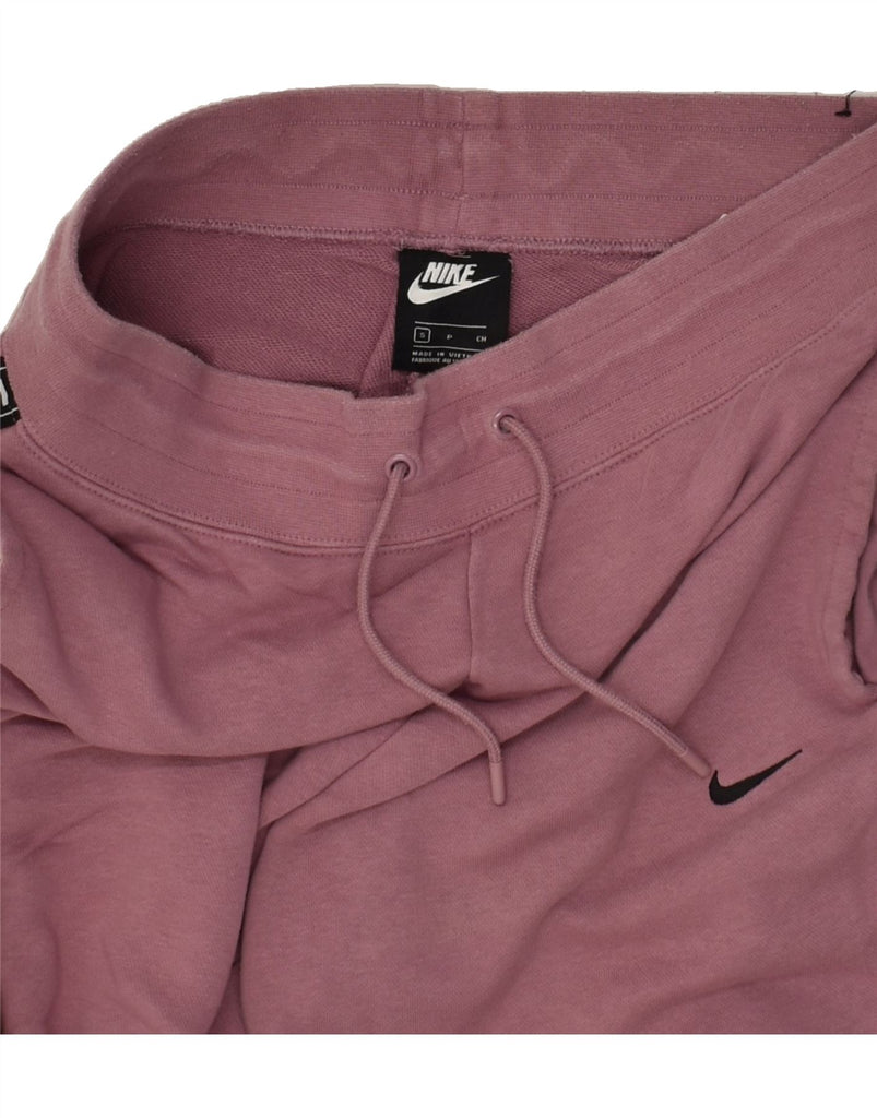 NIKE Mens Graphic Tracksuit Trousers Joggers Small Pink | Vintage Nike | Thrift | Second-Hand Nike | Used Clothing | Messina Hembry 