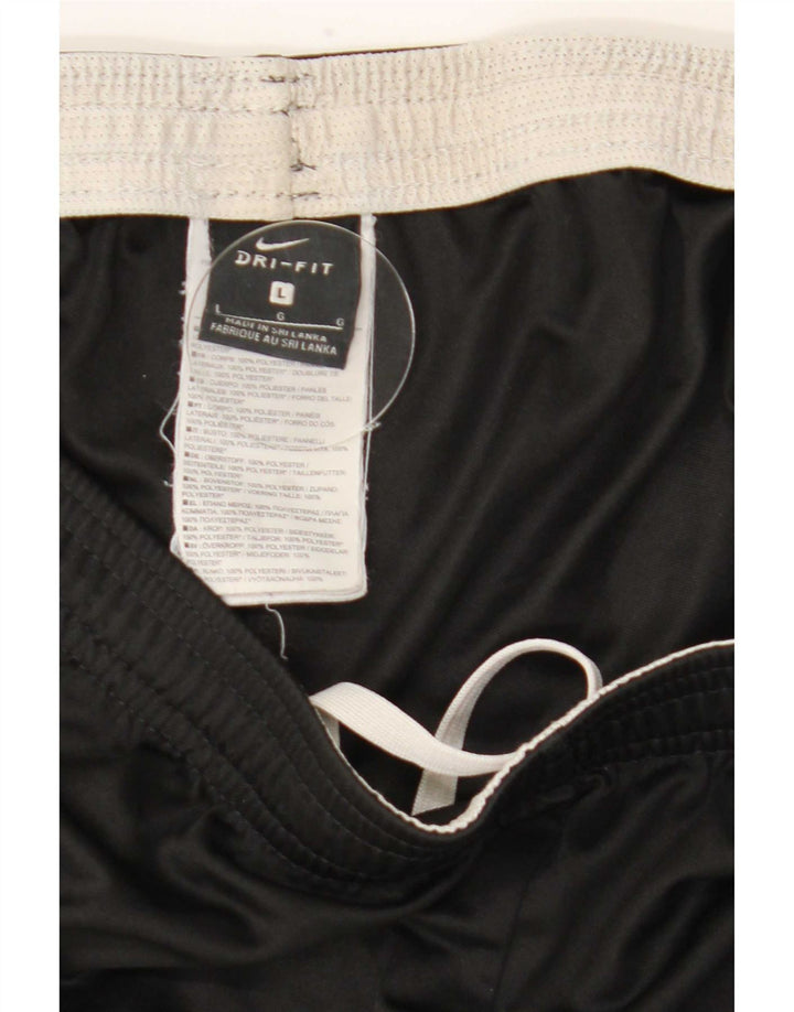 Nike Mens Dri Fit Sport Shorts Large  Black Polyester