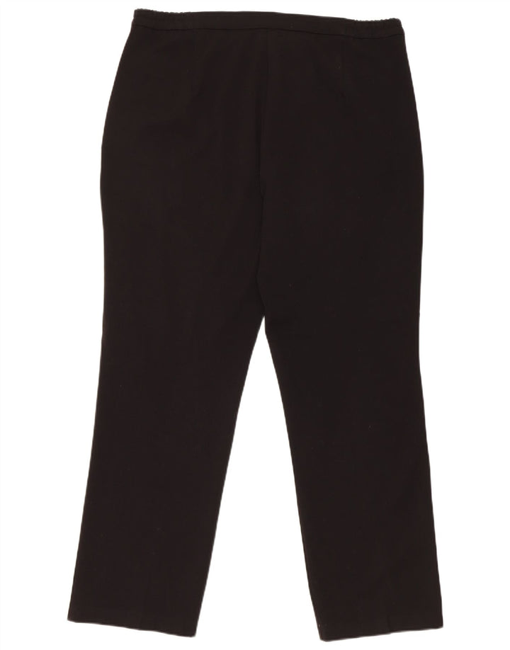 Marks & Spencer Womens Slim Casual Trousers W36 L28 Black