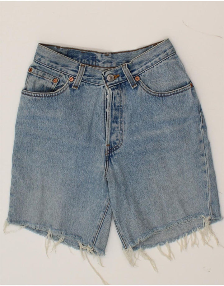 LEVI'S Womens Denim Shorts Medium W26  Blue Vintage Levi's and Second-Hand Levi's from Messina Hembry 