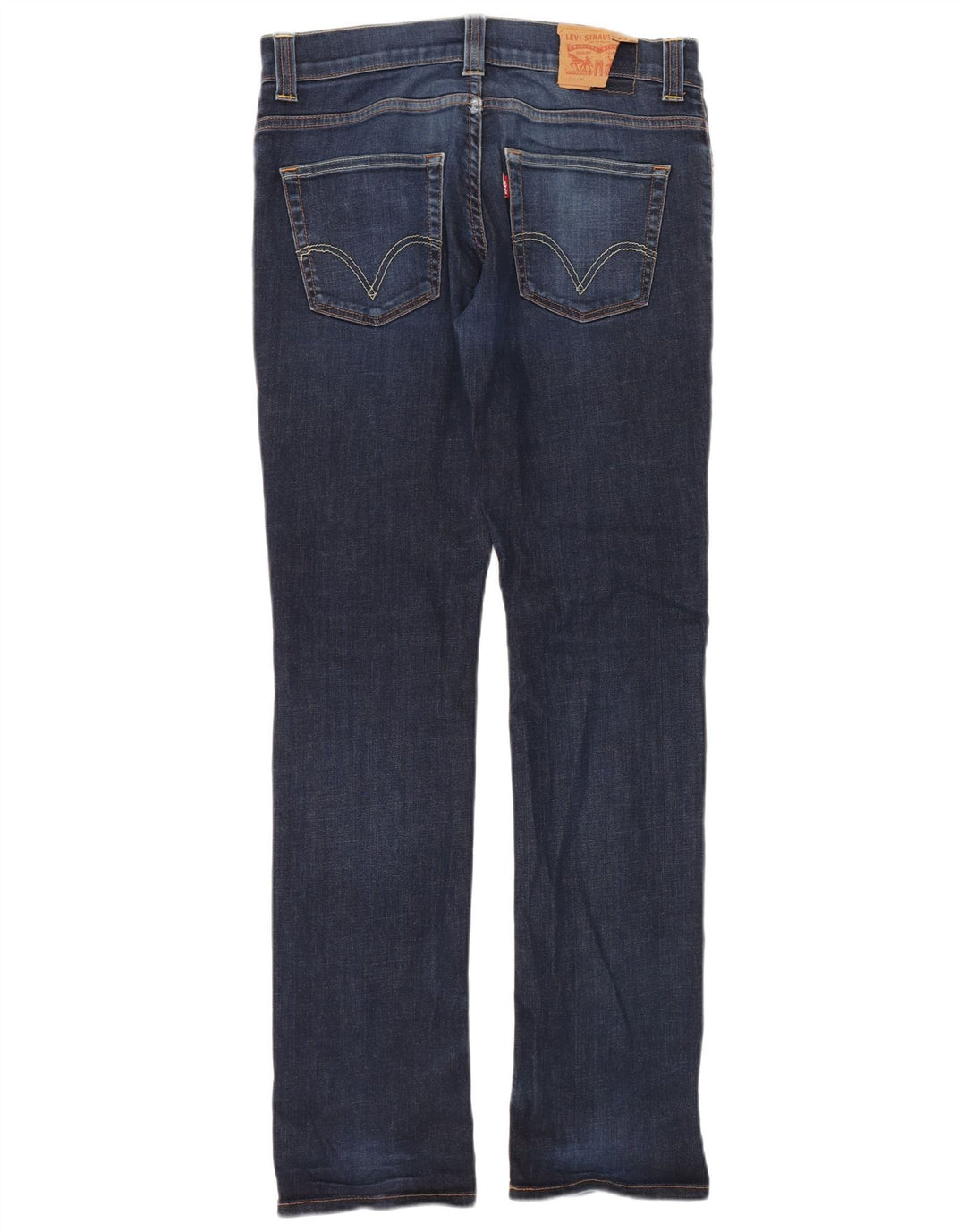Levi's Mens 511 Slim Jeans W33 L34 Navy Blue Cotton