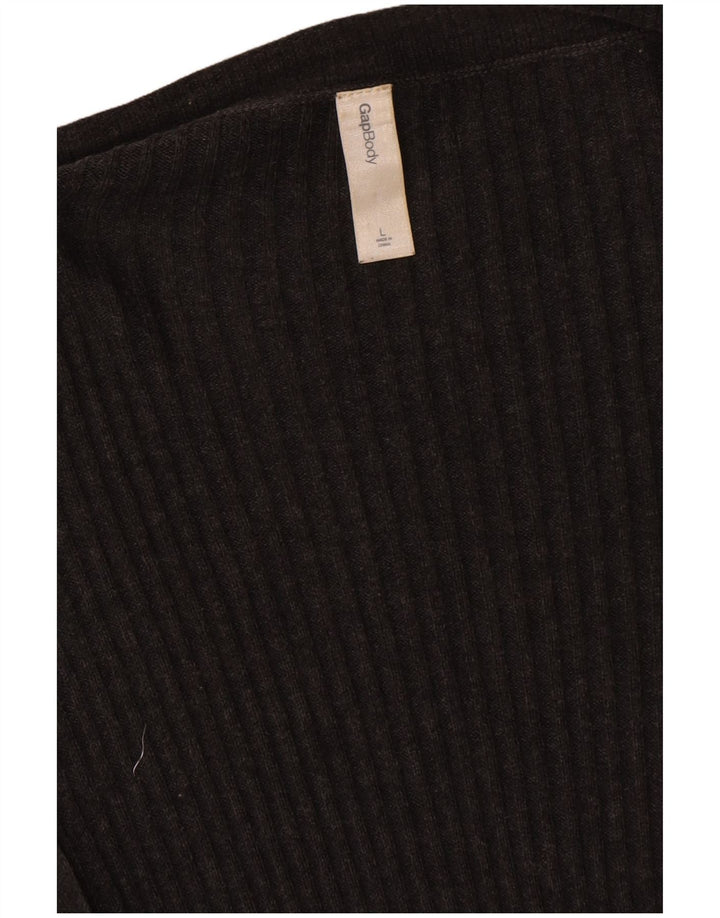 GAP Womens Longline Open Cardigan Sweater UK 16 Large Grey