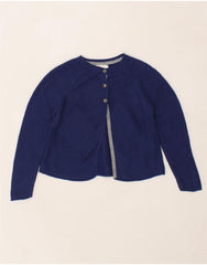 BODEN Girls Crop Cardigan Sweater 6-7 Years Navy Blue