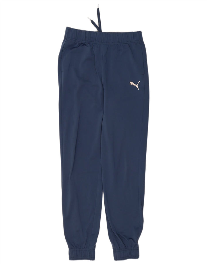 Puma Boys Tracksuit Trousers Joggers 15-16 Years  Navy Blue