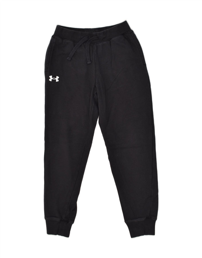 UNDER ARMOUR Boys Tracksuit Trousers Joggers 10-11 Years Medium Black | Vintage Under Armour | Thrift | Second-Hand Under Armour | Used Clothing | Messina Hembry 