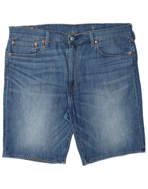 Levi's Mens 405 Denim Shorts  W38 XL Blue Cotton