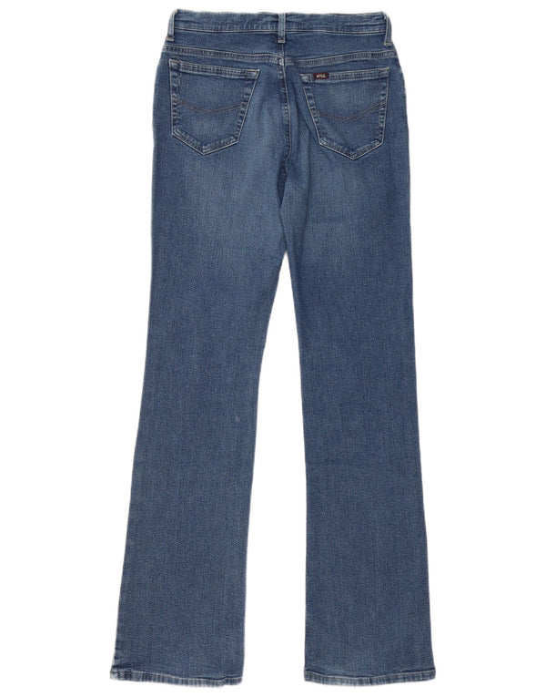 Rifle Womens Bootcut Jeans W31 L33 Navy Blue Cotton