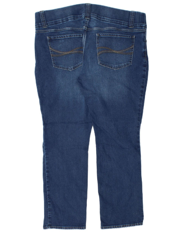 Lee Womens Riders Slim Jeans US 18 2XL W38 L27 Blue Cotton