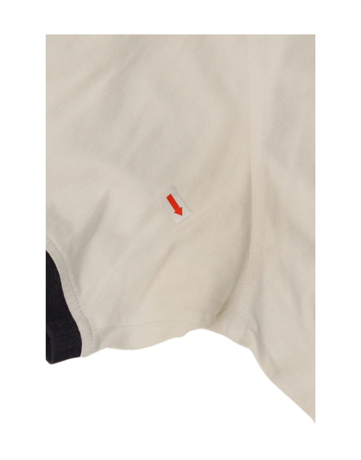 NAVIGARE Mens T-Shirt Top 2XL Off White Vintage Navigare and Second-Hand Navigare from Messina Hembry 