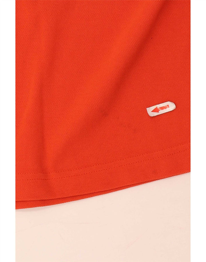 Kappa Mens Polo Shirt XL Orange Cotton