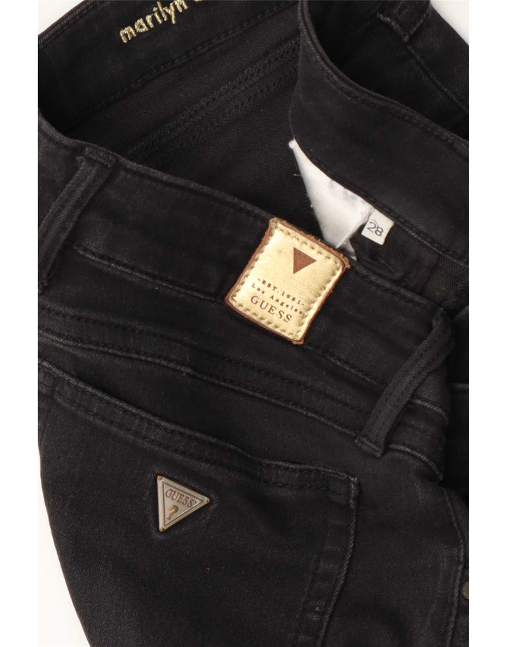 Guess Womens Marilyn Skinny Jeans W28 L28 Black