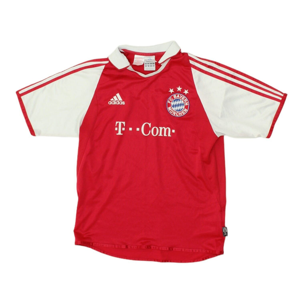 Bayern Munich 04/05 Boys Adidas Home Shirt | Vintage Kids German Football VTG | Vintage Messina Hembry | Thrift | Second-Hand Messina Hembry | Used Clothing | Messina Hembry 