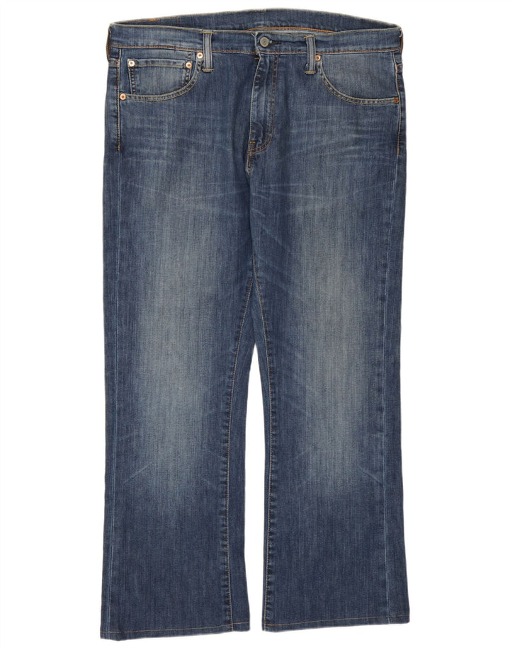 Levi's Mens 527 Bootcut Jeans W36 L28 Blue Cotton