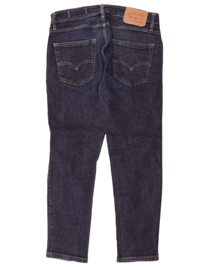Levi's Mens Slim Jeans W36 L28 Navy Blue Cotton