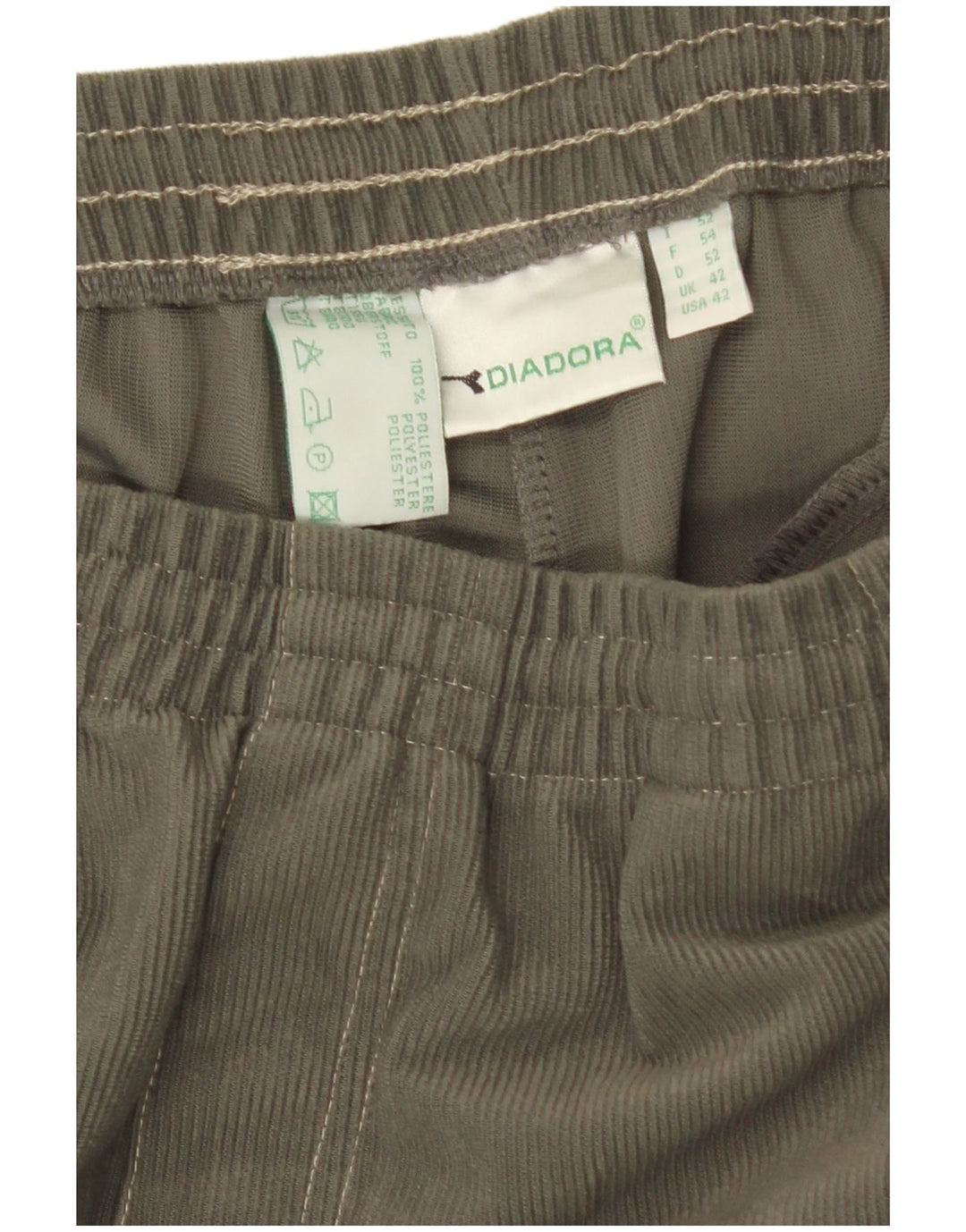 Diadora Mens Cargo Tracksuit Trousers UK 42 Large  Khaki Polyester