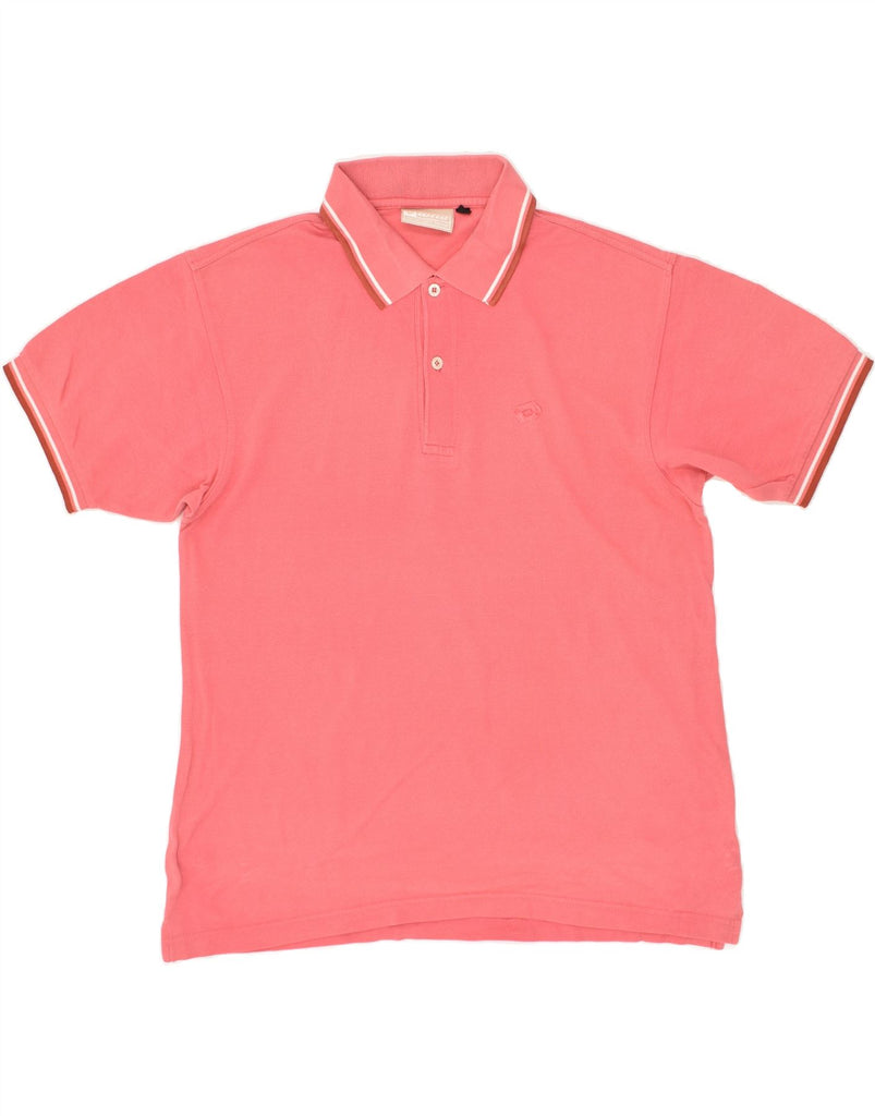 LOTTO Mens Polo Shirt Medium Pink | Vintage Lotto | Thrift | Second-Hand Lotto | Used Clothing | Messina Hembry 