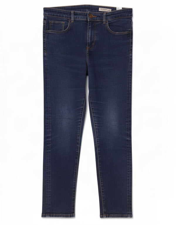 Marks & Spencer Womens The Harper Slim Jeans UK 14 Large W32 L26 Navy Blue