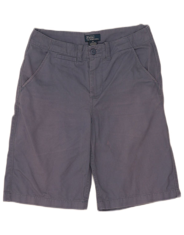 Polo Ralph Lauren Boys Chino Shorts 11-12 Years W28 Blue Cotton