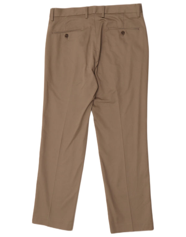 Dockers Mens Slim Fit Chino Trousers W33 L30 Beige Cotton