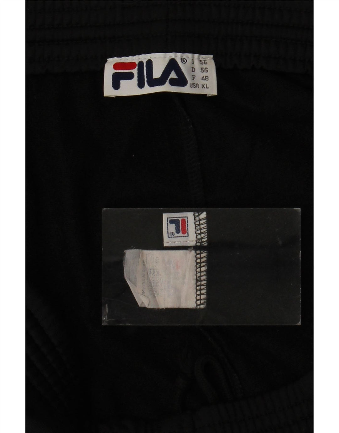 Fila Mens Tracksuit Trousers XL  Black Polyester