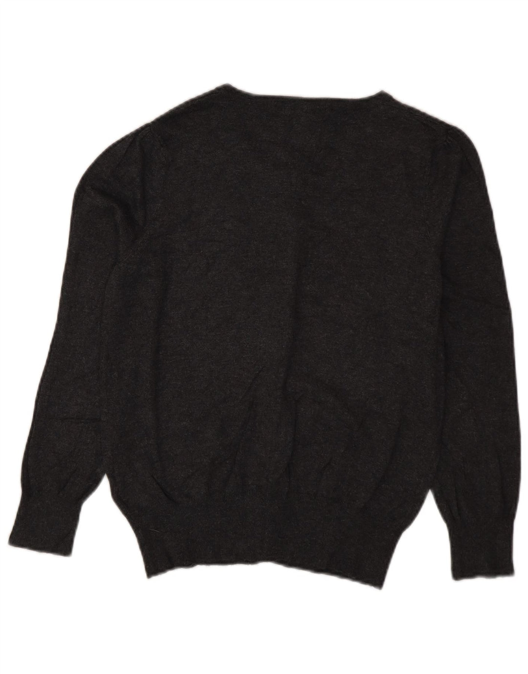 Marks & Spencer Womens Cardigan Sweater UK 12 Medium Grey Viscose