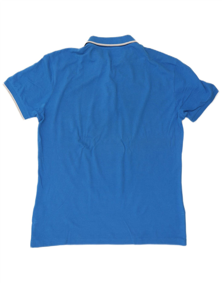 KAPPA Mens Polo Shirt XL Blue Cotton