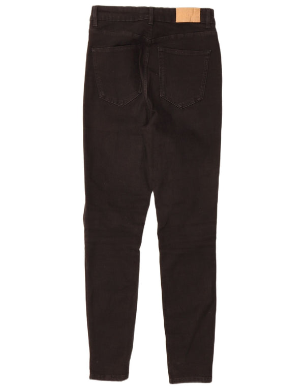 Zara Womens Skinny Jeans Medium W28 L28 Black