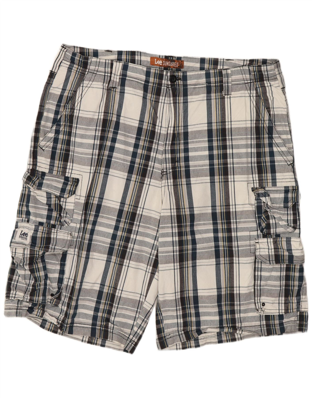 Lee Mens Cargo Shorts W40 XL  Multicoloured Chevron Cotton