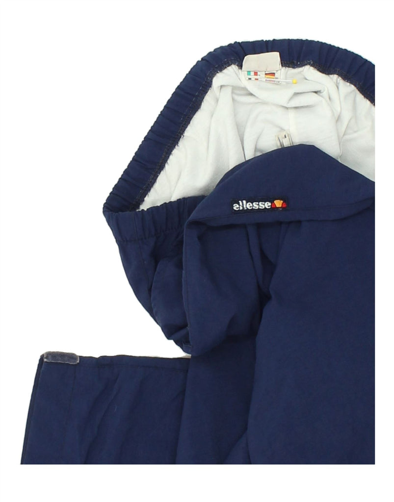 ELLESSE Mens Tracksuit Trousers IT 54 XL Navy Blue Nylon | Vintage Ellesse | Thrift | Second-Hand Ellesse | Used Clothing | Messina Hembry 