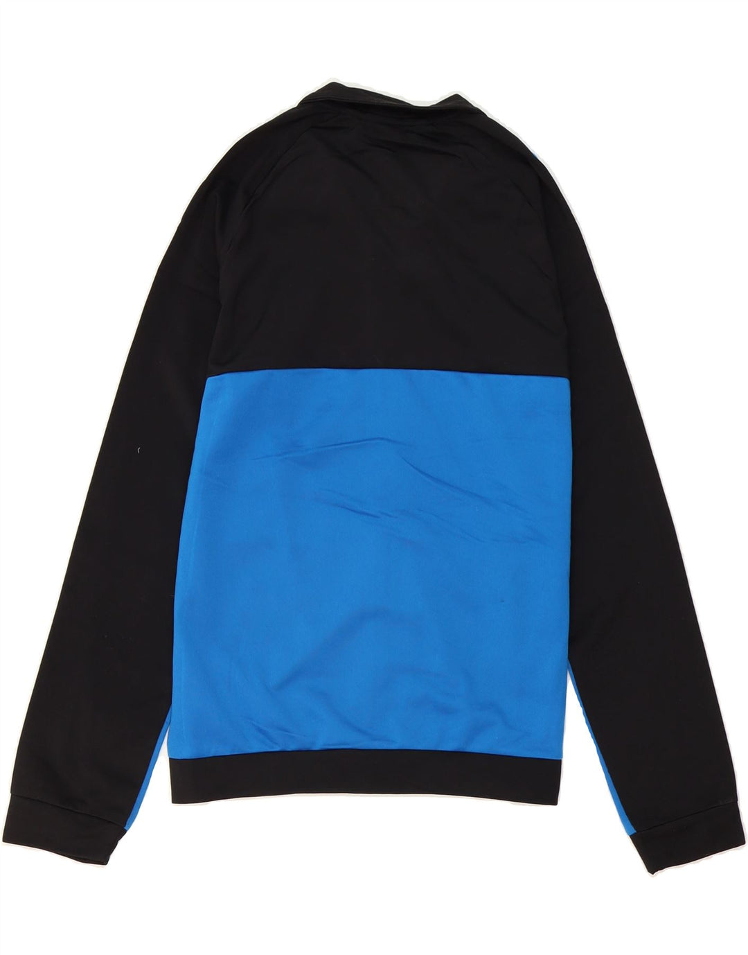 PUMA Boys Tracksuit Top Jacket 15-16 Years  Navy Blue Colourblock Vintage Puma and Second-Hand Puma from Messina Hembry 