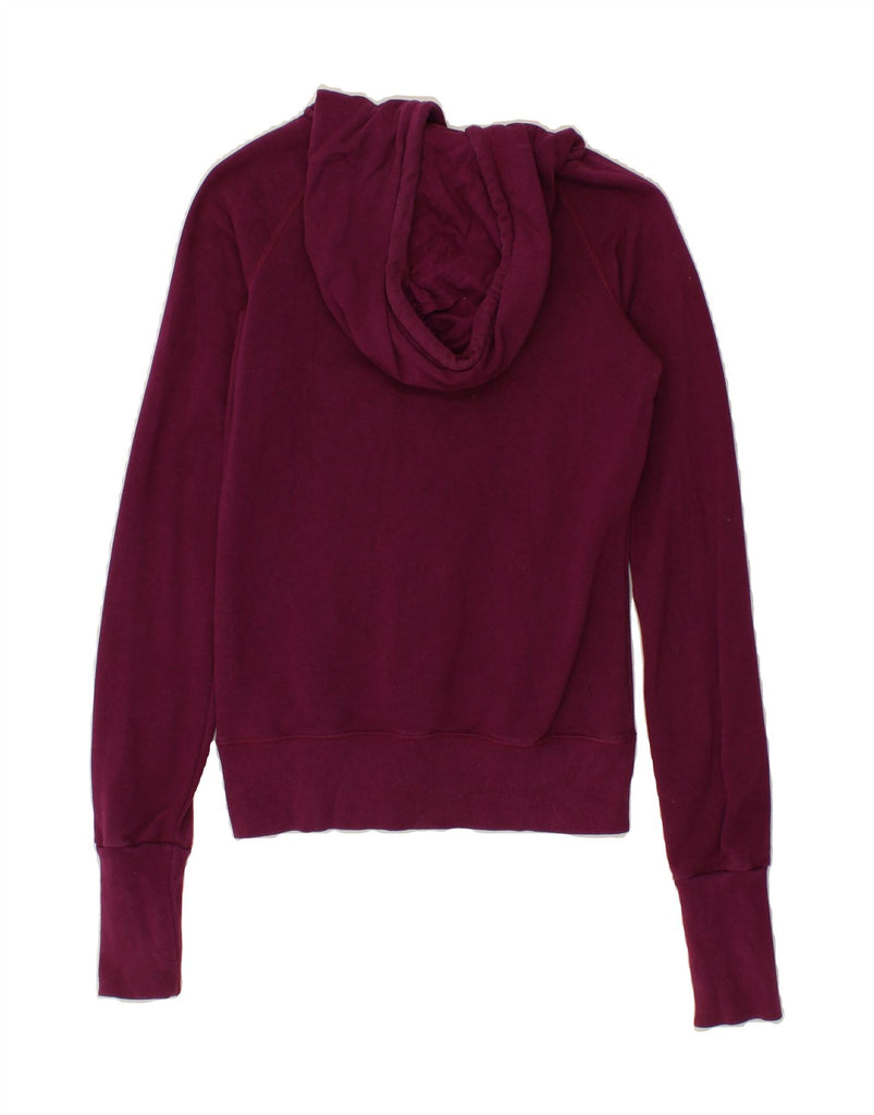 NIKE Womens Graphic Hoodie Jumper UK 8/10 Small Purple Vintage Nike and Second-Hand Nike from Messina Hembry 