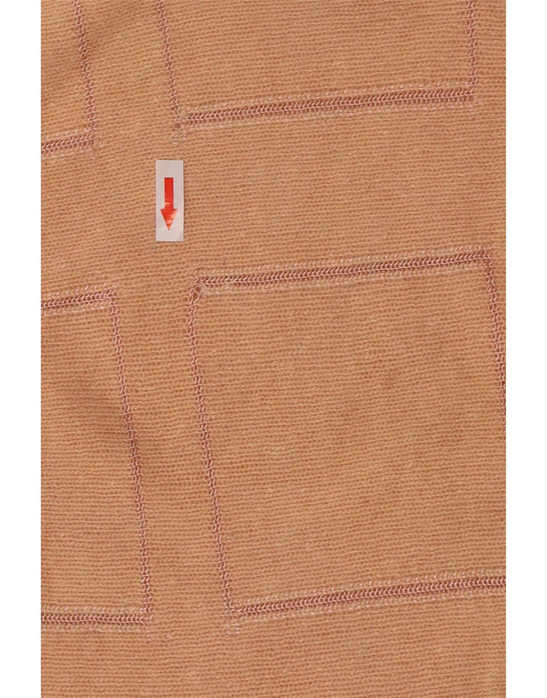 Vintage Womens Roll Neck Jumper Sweater IT 44 Medium Pink Geometric