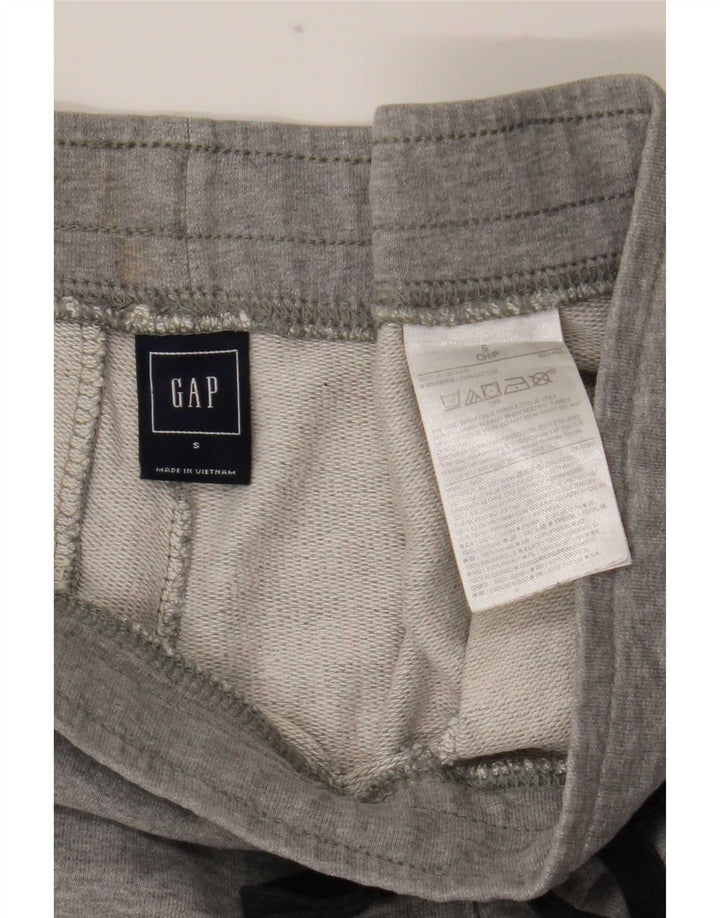 Gap Mens Graphic Tracksuit Trousers Joggers Small  Grey Cotton
