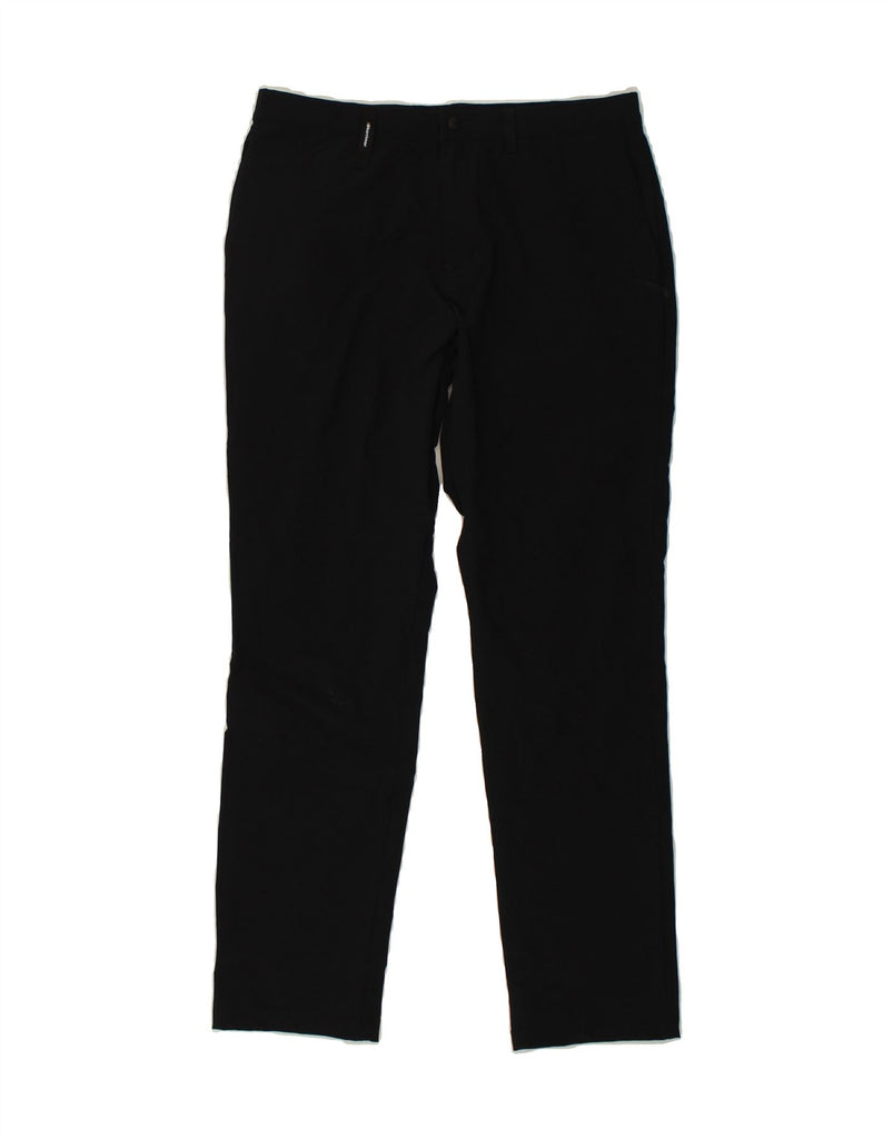 KARRIMOR Mens Straight Chino Trousers Medium W30 L28 Black Nylon | Vintage Karrimor | Thrift | Second-Hand Karrimor | Used Clothing | Messina Hembry 
