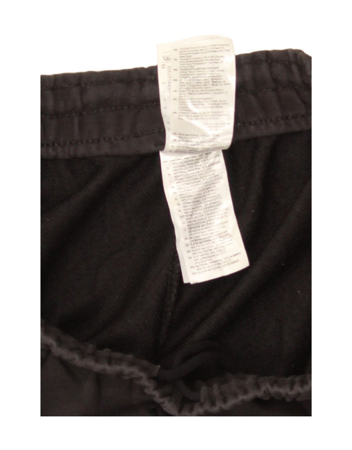 Adidas Mens Graphic Tracksuit Trousers Medium  Black Cotton