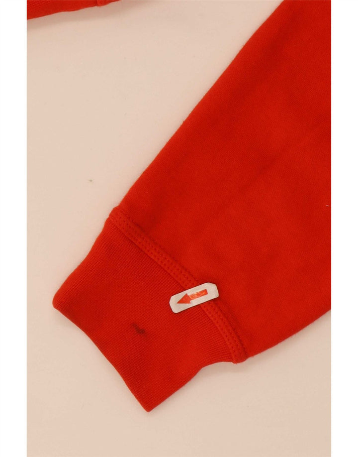 Nike Mens Sweatshirt Jumper Medium Red Cotton