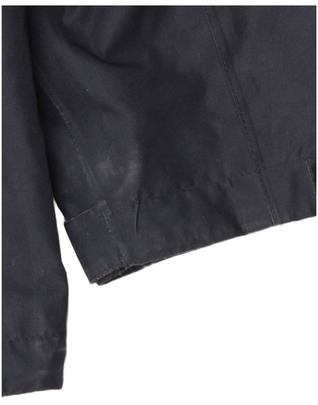 Helly Hansen Mens Hooded Rain Jacket UK 38 Medium Navy Blue