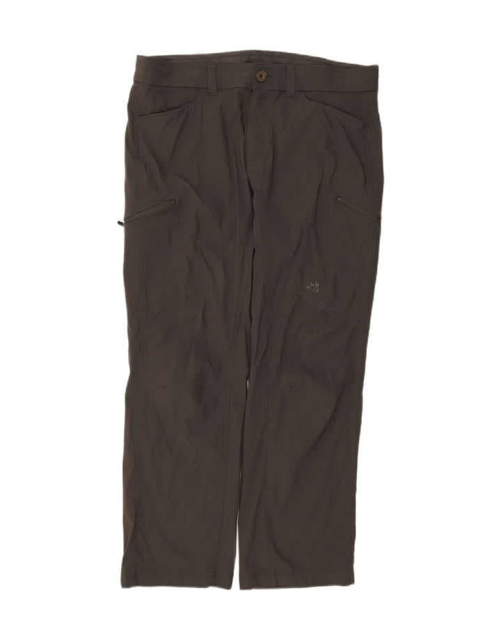 EDDIE BAUER Mens Straight Cargo Trousers W36 L30 Grey Nylon Vintage Eddie Bauer and Second-Hand Eddie Bauer from Messina Hembry 