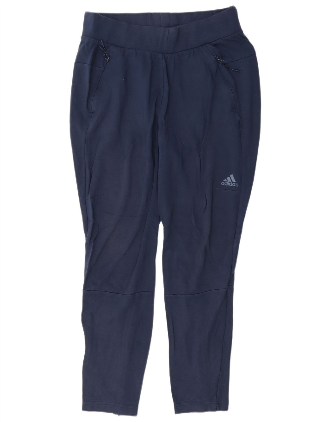 Adidas Womens Tracksuit Trousers UK 14 Large Navy Blue