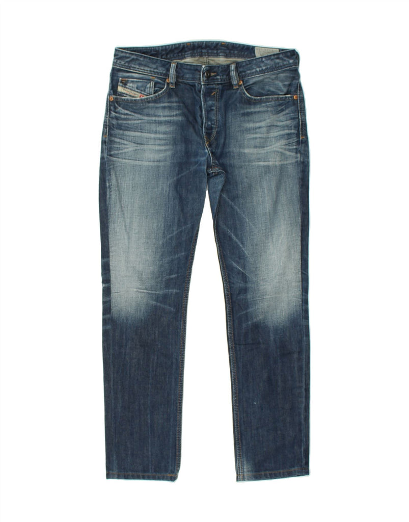 DIESEL Mens Slim Jeans W31 L29 Blue Cotton | Vintage Diesel | Thrift | Second-Hand Diesel | Used Clothing | Messina Hembry 