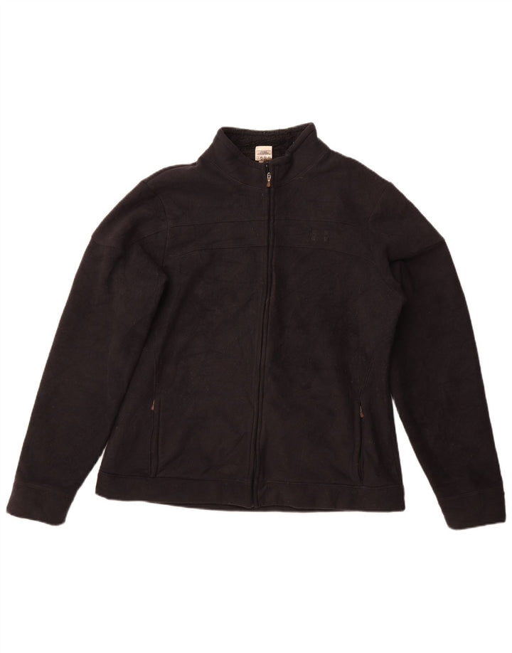 Under Armour Womens Fleece Jacket UK 18 XL Black Polyester