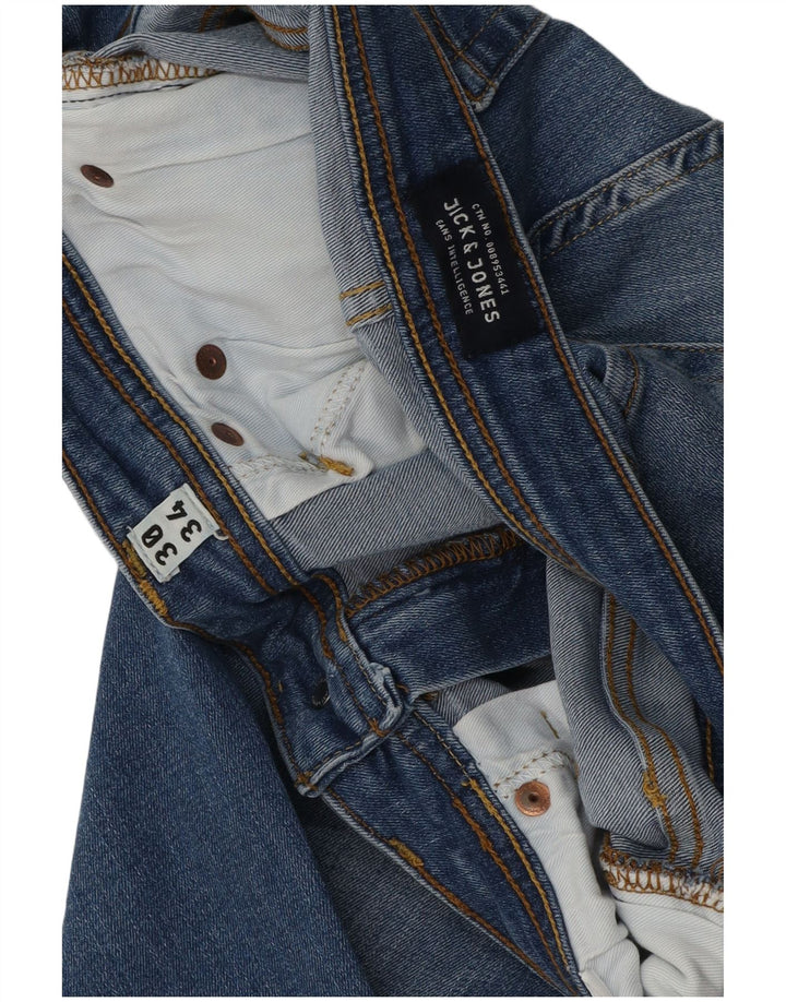 Jack & Jones Mens Liam Skinny Jeans W30 L27 Blue