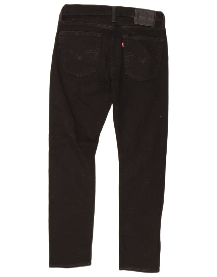 Levi's Mens 510 Slim Jeans W32 L27 Black Cotton