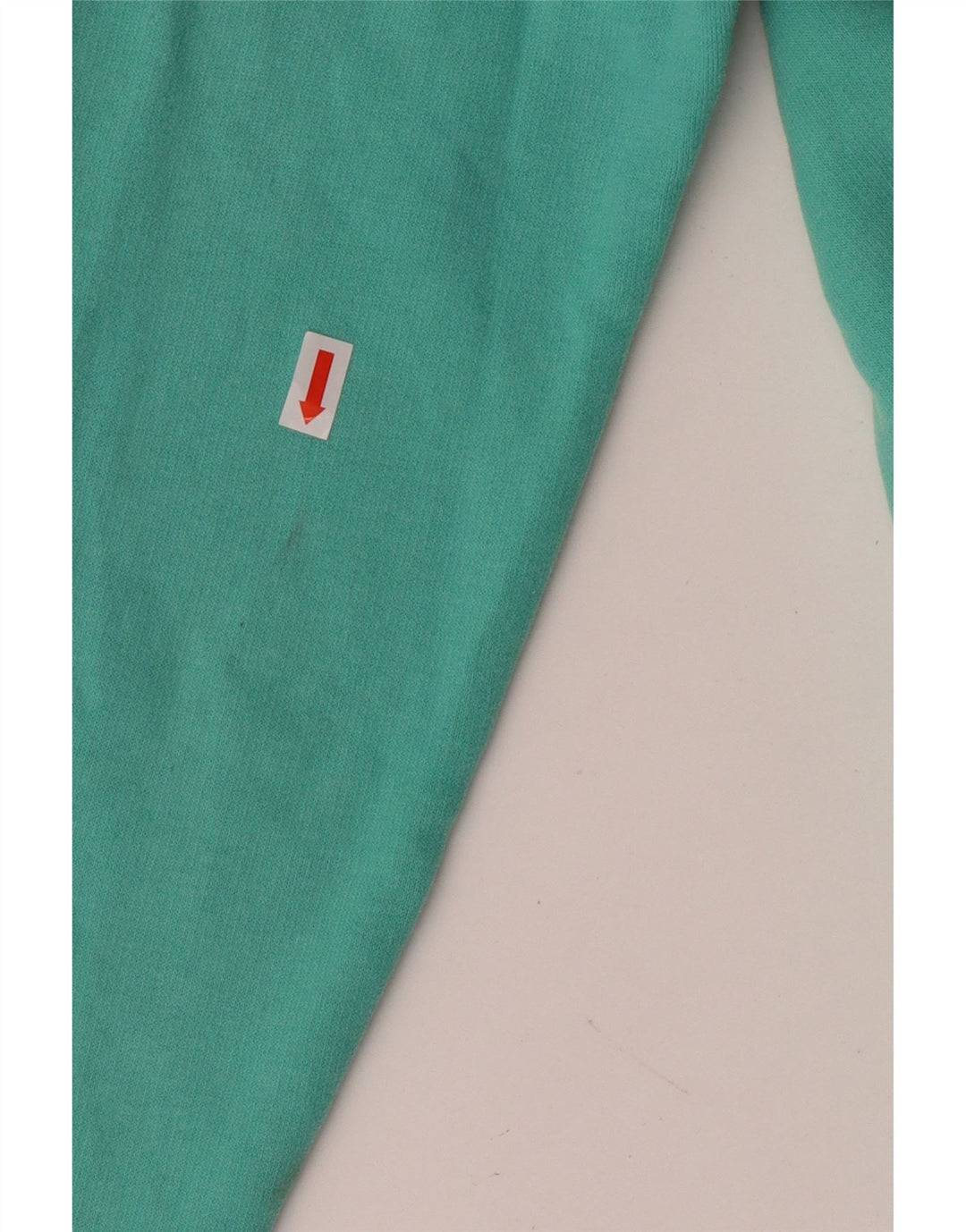 Superdry Womens Hoodie Jumper UK 12 Medium Turquoise Cotton