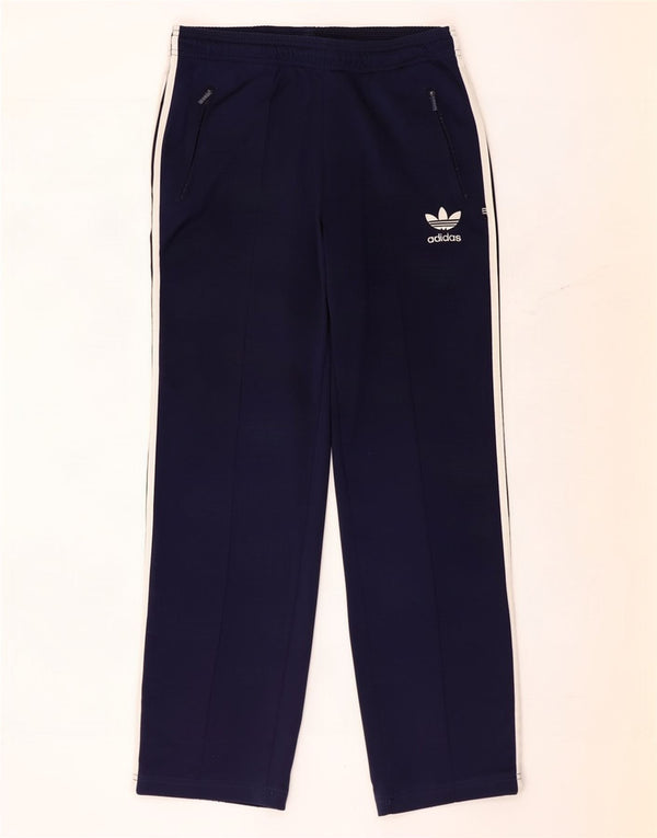 Adidas Mens Tracksuit Trousers UK 36/38 Small Navy Blue Polyester