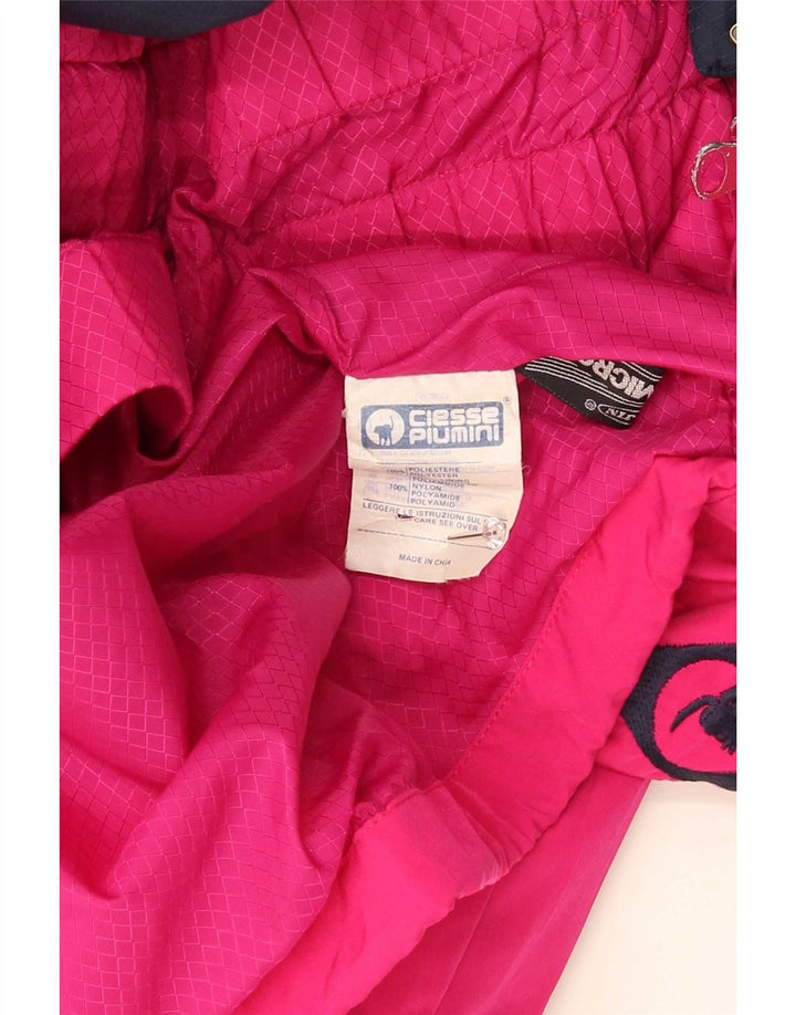 Ciesse Piumini Mens Relaxed Fit Rain Jacket IT 50 Medium Pink Colourblock