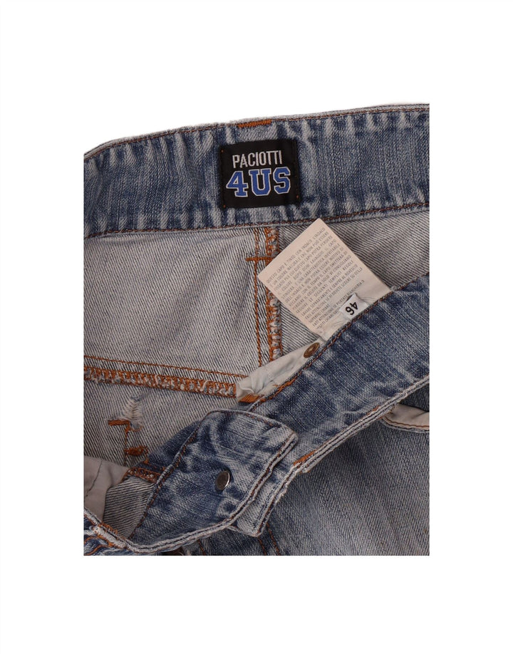 CESARE PACIOTTI 4US Mens Straight Jeans IT 46 Small W30 L29 Blue