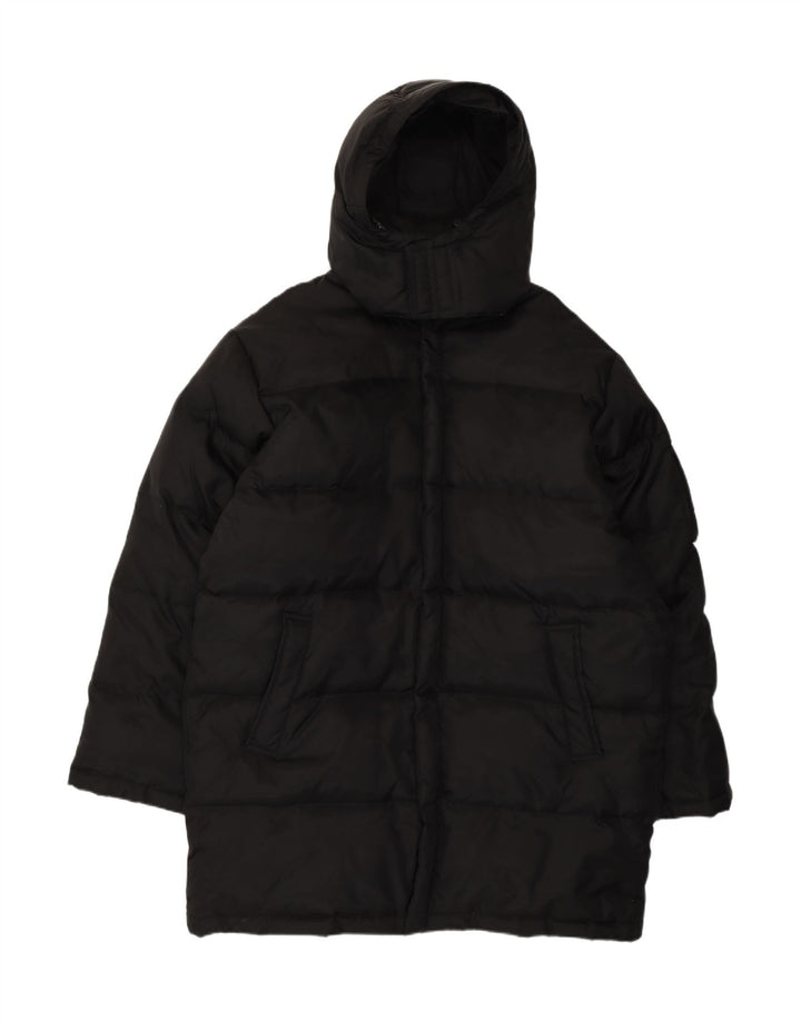 Pearlwood Mens Hooded Padded Coat IT 54 XL Black Polyamide