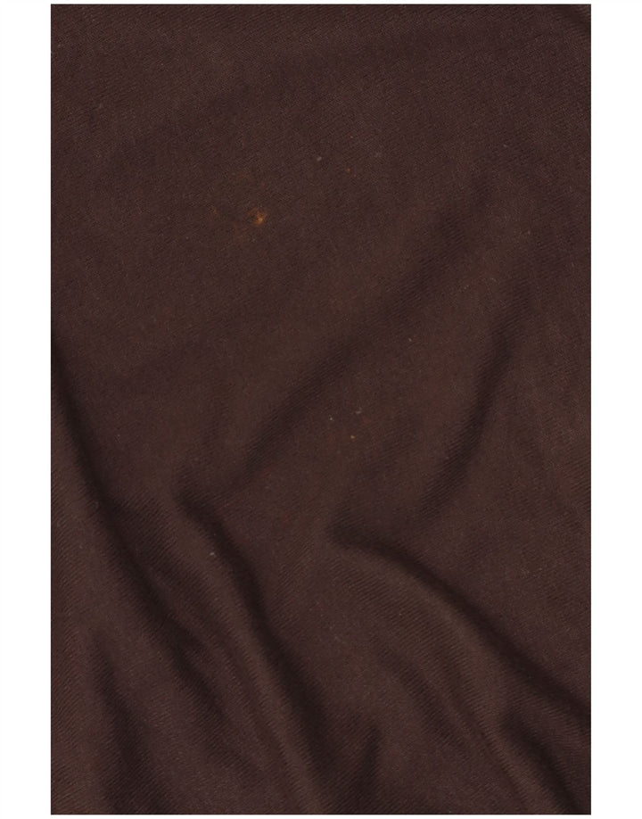Esprit Womens Longline Oversized T-Shirt Top UK 18 XL Brown Viscose
