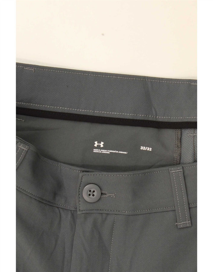 Under Armour Mens Slim Chino Trousers W32 L32 Grey